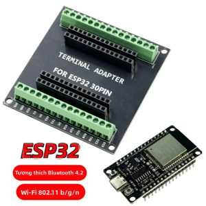 ESP32 WROOM-32 Ban Phát Triển Lõi Kép WiFi Bluetooth Dual USB Micro/Type-C Công Suất Cực Thấp 30 Chân Mô-đun BT Không Dây