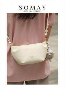Somay | Versatile Crossbody Shoulder Bag White