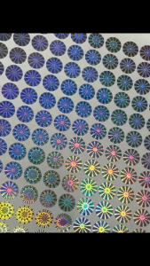 TEM CHỐNG HÀNG GIẢ HOLOGRAM MUA ÍT VẪN BÁN 100 cái TEM 1CM TRÒN