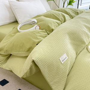 Pure Cotton Waffle Weave Duvet Cover