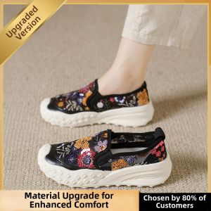 Breathable Soft Bottom Summer Canvas Shoes for Pregnant Women