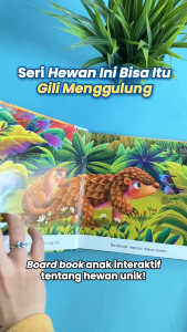 Seri Hewan Ini Bisa Itu : Gili Menggulung | Boardbook Anak 1-3 Tahun