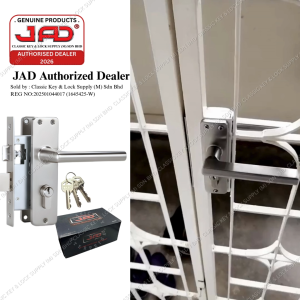JAD Door Lock Lever Handle for Grill Door Anti-Rust Heavy Duty JDLM-2001SS