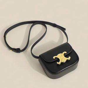 IELGY Túi Messenger nhỏ phụ nữ thích hợp thiết kế cảm giác nhỏ và tinh tế Loại bìa Túi Đeo Vai