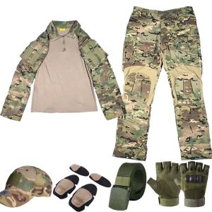 MC GEN3 Tactical Suits Outdoor Uniform CP G3 Hunting Shirts Cargo Pant Windproof Paintball Tactic Army Combat Sets Workwear