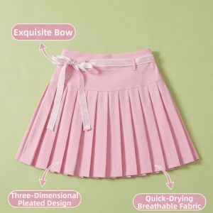 Golfist | Moisture Wicking Elastic Safety Pleated Skirt