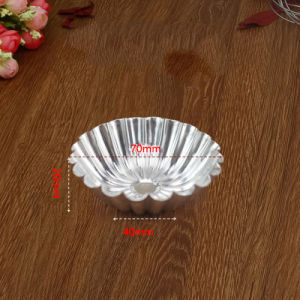 Thickened Aluminum Alloy Baking Mold for Egg Tart And Jelly Pudding round Shape Chinese Style Kitchen Cooking Utensils