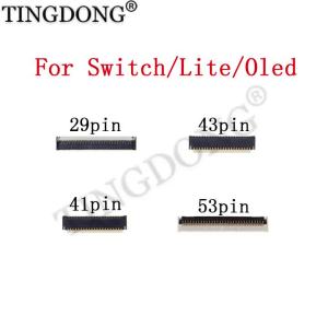 For Switch NS Lite OLED Host Screen Socket FPC Connector LCD Display Screen Touch Interface Port
