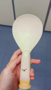 Rice scoop can stand up and not stick to making and rice serving heat resistant