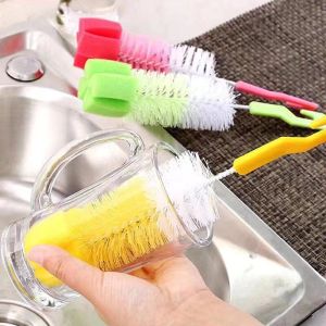 xinixin Cleaning cup Cup brush Long handle cup brush baby bottle brush glass cleaning brush Long handle brush cup brush long bottle tea cup brush
