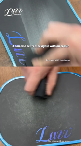 Luzz Paddle Cleaner Kit | Cleaning Eraser | Carbon Fiber Paddles | Stain Removal | SOMONE Pickleball