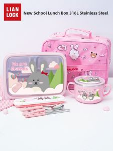 LianLock | Cute Cartoon Stainless Steel Lunch Box