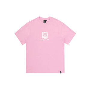 Suamoment EMO Print Short Sleeve Casual Top for Couples Summer 2024 Loose Fit Mens T-Shirt Youth Trend Cotton 100%