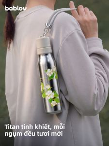 Bablov | Cốc Cách Nhiệt Titanium Phân Loại Trà Đẹp Mắt