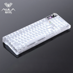 AULA | Gaming E-Sports Bluetooth Wireless Mechanical Keyboard with Digital Display