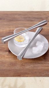 Chày pha chế chày giã tay chày dầm pha chế inox 304 thép đặc cao cấp