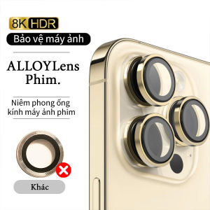1 Bộ Ống Kính Máy Ảnh Miếng Dán Bảo Vệ Màn Hình Cho iPhone 15 Pro 15 Pro Max 16 16 Plus Bảo Vệ Toàn Diện Kính Cường Lực HD Với Vòng Kim Loại Hợp Kim Vỏ Bọc Máy Ảnh phụ kiện