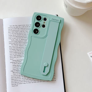 Candy Color Wrist Strap Silicone Holder Stand Phone Case For Samsung Galaxy S23 Ultra S22 Ultra S23 Plus S22 Plus S21 Plus S21 FE S20 S21 Ultra S20 FE Camera Lens Protection Soft Cover For Samsung Galaxy A24 A34 A33 A32 A31 A24 A23