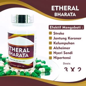 ETHERAL BHARATA Obat Stroke Ampuh Stroke Sebelah Dan Menahun Herbal Uji BPOM