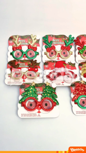 Kacamata Aksesoris Natal | Christmas Glasses Fashion | Pernik Pesta Unik