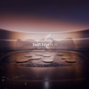 [FREE Portable Monitor] [New <1KG Light Weight Copilot+ PC] [Intel Core Ultra 9 288V] Swift Edge 14 AI | SFE14-51T-94L2 14" 3K OLED Display Laptop