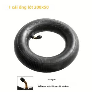 Lốp Trong Và Ngoài 200x50 Dành Cho Xe Tay Ga Điện Mini Kugoo S2/S3 Razor E100/E150/E200 Speedway Mini 4 Pro - Bộ 2 Chiếc