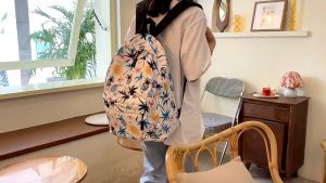 B5 Backpack Korean Mori Junior high school girl backpack high school college student graffiti color
