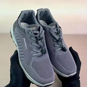 la Giày Đi Bộ Trung Niên Và Cao Tuổi 2024 Giày Chạy Bộ Mẫu Mới Xuân Thu Giày Đôi Thể Thao Người Già Cùng Kiểu Dáng Cho Nam Nữ Đế Mềm