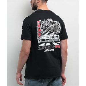 Honda | Honda Mens and Womens T-shirt Honda NSX-R Summer New Motorcycle Tee Racing Short-sleeved Spring Cycling Off-road Top