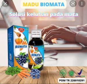 Biomata madu mata vitamin mata/eyebost biomata