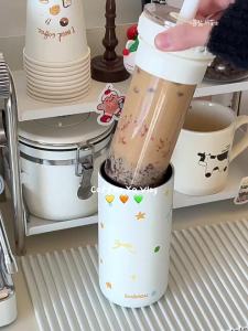 BABLOV | Glass-Lined Sippy Cup with Straw