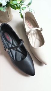 Ivory Sepatu Wanita Hak Pantofel 2cm Formal T383-M1