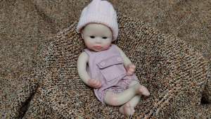 Búp Bê Reborn Silicon Chống Nước 33cm Dành Cho Bé Gái Miệng Mở Da Được Vẽ Tay Mềm Mại Búp Bê Sơ Sinh Thủ Công Đồ Sưu Tầm 13 Inch
