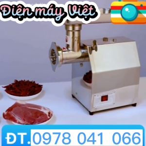 Máy xay thịt công nghiệp đùn xúc xích lạp xưởng inox xịn