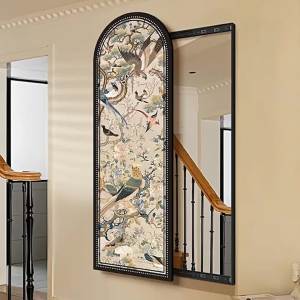 Wall Mirror Full Length Mirror With Storage Wall Mirror Full Length Dressing Mirror With Stand Dressing Mirror Closeable Hidden Full-Length Mirror 镜子全身