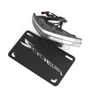 Fit For BMW F900R F900XR F 900 R F900 XR 2020-2024 Motorcycle License Plate Holder Bracket Rear Tail Tidy Fender Eliminator Kit