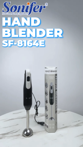 Sonifer Hand Blender 15000RPM SUS 304 Stainless Steel Electric Baby Food Processor Immersion Blender