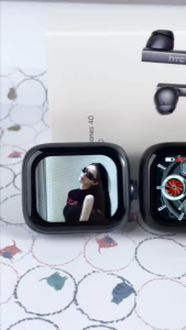 HTC NE40 AI translation earphones AI subtitle translation function Bluetooth v6.0 IPX5 waterproof LED touchscreen ANC active noise cancellation