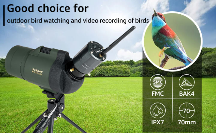 Svbony SV41 25-75x70 MAK กล้องส่องทางไกลแบบปริซึม Bak4 Porro มินิ ...