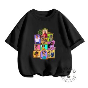 Trendy Disney Encanto Summer T-shirts for Kids Soft Loose Casual Wear with Solid Color and Hot Street Fashion for Boys and Girls