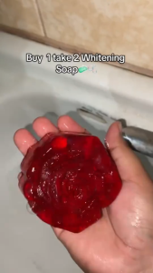 [BUY 1 TAKE 2] SAK Rose Glutathione Whitening Soap 20X Extreme Whitening Acne & Dark Spot Care