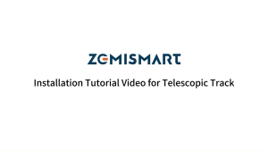 Zemismart Matter Thread Smart Retractable Curtain Track Kit(1.8M-3M)- Pre-InstalledPlug & PlayThread Curtain Motor with Remote| Works with HomeKit SmartThingsHome AssistantAlexaGoogle Home