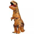 Inflatable Dinosaur Costume T-Rex Jurassic Fancy Costume For Kids Adult Blow Up Halloween Cosplay. 