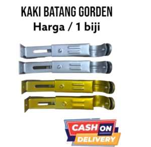 BRACKET KAKI REL / RELL / RAIL / BATANG GORDEN/ KAKI GORDEN