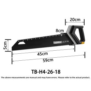 Toughbuilt | Large PVC Pipe Saw 18 inch