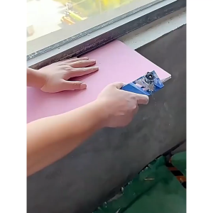 Dao gọt chỉ nẹp nhựa vát mép gỗ 45° sử dụng lưỡi dao rọc giấy-HAUSE