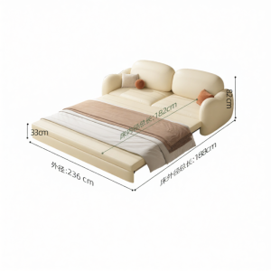 PAIWEISEN | Multi-Function Nordic Style Sofa Bed