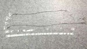 3/5pairs Women's Bra Transparent Bra Strap Clear Shoulder Strap Non-Slip Adjustable Bra Straps Elastic Invisible Bra Strap