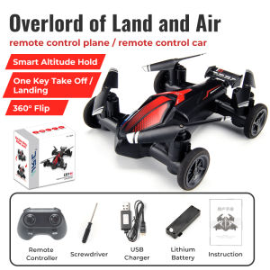 JJRC H103 Mini Aircraft Fly RC Car 2.4G Land-Air 2 in 1 Dual-Mode MINI Four-Axis Remote Control Helicopter Toys for Kids Gift for Boys Girls