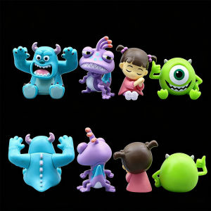 Monsters University Q Version Sleeping James P. Sullivan Action Figure Michael Randall Boggs Model Toys Kids Christmas Gift